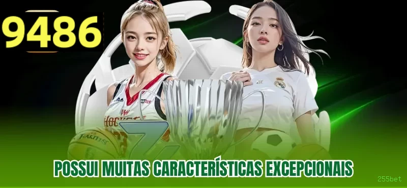 Imagem promocional da 255bet mostrando a plataforma e suas vantagens